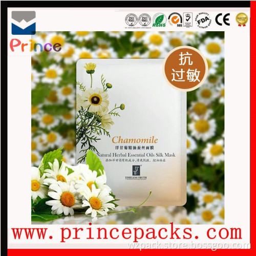 Aluminum Facial Mask Custom Plastic Packaging,facial mask packaging bag